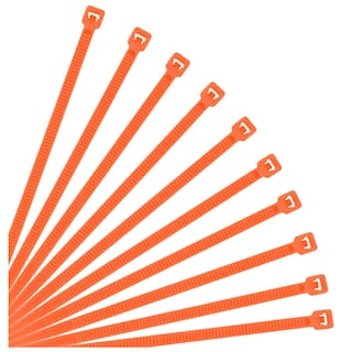 Foto 3 | Foto 3 | Fijadores Para Cables Ventdepot Mxzco-003 300 Piezas Naranja