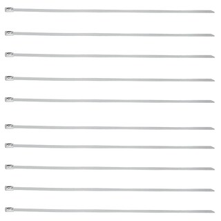 Foto 2 | Foto 2 | Brida De Alta Resistencia Ventdepot Mxwrx-001 10 Piezas Plata