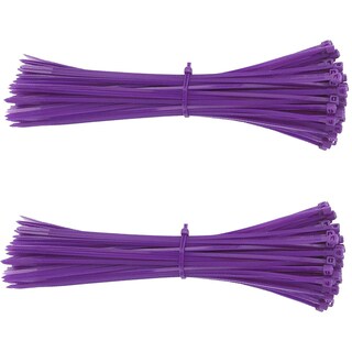 Foto 1 | Foto 1 | Cinchos De 20cm Ventdepot Mxzpp-002 200 Piezas Morado