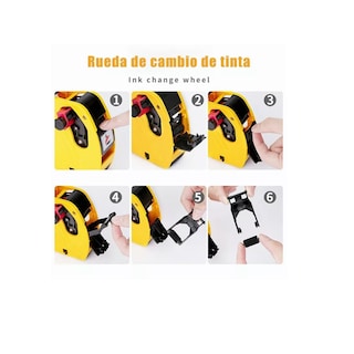 Foto 2 | Foto 2 | Etiquetadora Manual 8 Dígitos Lote Precio Y Fecha Eo Safe Imports Esi-9389 Amarillo