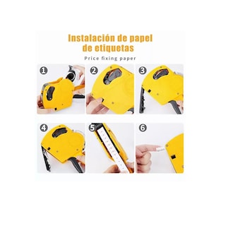 Foto 3 | Foto 3 | Etiquetadora Manual 8 Dígitos Lote Precio Y Fecha Eo Safe Imports Esi-9389 Amarillo