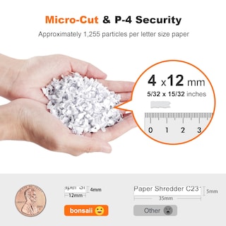 Foto 3 | Foto 3 | Trituradora De Papel Bonsaii C231-d Microcut 100 Hojas P-4 16l - Venta Internacional.