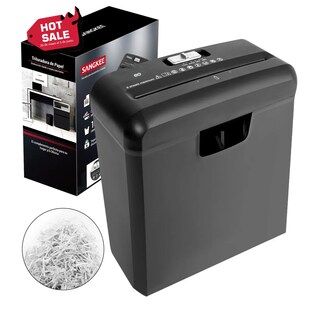 Foto 3 | Foto 3 | Trituradora De Papel Y Tarjetas De Crédito Capacidad Para 6 Hojas Eo Safe Imports Esi-19217 Negro