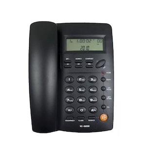 Foto 1 | Foto 1 | Teléfono Belug Negro con Pantalla LCD