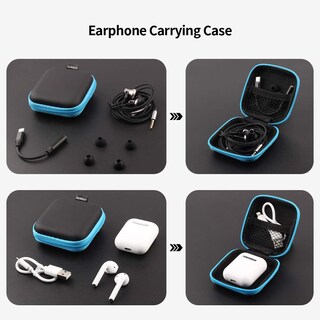 Foto 2 | Foto 2 | Funda Portátil Sunguy Con Mosquetón, Paquete De 5 Para Auriculares - Venta Internacional.