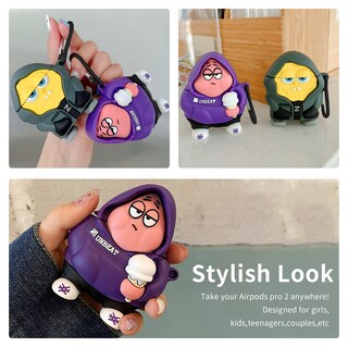 Foto 5 | Foto 5 | Funda Para Airpods Hooyiiok, Bonito Personaje De Dibujos Animados De Primera Y Segunda Generación - Venta Internacional.