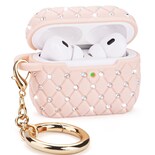 Funda Visoom Airpods Pro De Segunda Generación Con Diamantes De Imitación Brillantes, Rosa - Venta Internacional.