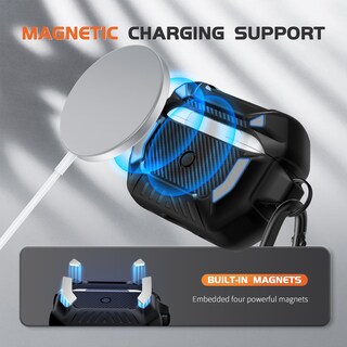 Foto 3 | Foto 3 | Funda Mobosi Negro para Airpods-Venta Internacional