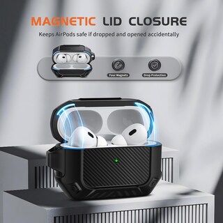 Foto 4 | Foto 4 | Funda Mobosi Negro para Airpods-Venta Internacional