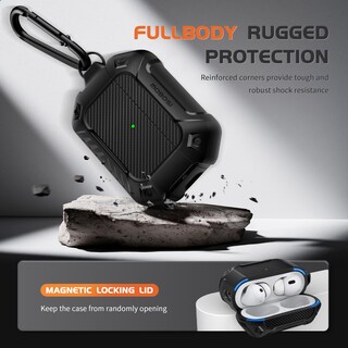 Foto 6 | Foto 6 | Funda Mobosi Negro para Airpods-Venta Internacional