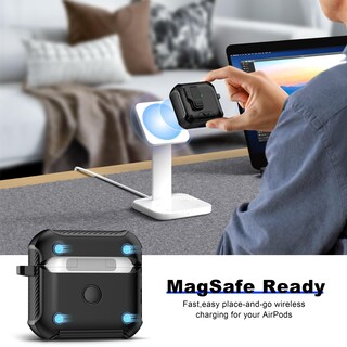 Foto 6 | Foto 6 | Funda para Airpods de Cuarta Generación Rfunguango 2024 Con Magsafe Black - Venta Internacional