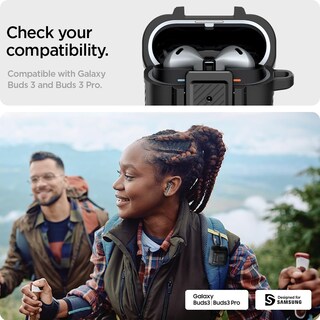 Foto 2 | Foto 2 | Funda Spigen Lock Para Samsung Galaxy Buds3 Pro/3 (2024) - Venta Internacional.