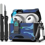 Funda para Airpods 3a Generación Rfunguango Secure Lock Azul - Venta Internacional