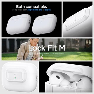 Foto 3 | Foto 3 | Dispositivo De Bloqueo Spigen Lock Fit M Para Airpods Pro Funda Blanca - Venta Internacional.