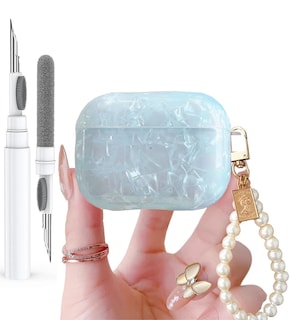Foto 1 | Foto 1 | Funda Para Airpods Pro Olytop Cute Glitter Con Lápiz Limpiador - Venta Internacional.