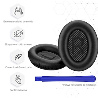 Foto 2 | Foto 2 | Almohadillas De Repuesto Para Audífonos Lenfech