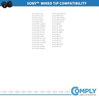 Foto 7 | Foto 7 | Venta Internacional - Puntas Para Auriculares Con Waxguard Sony Mdr-xb50ap (grande