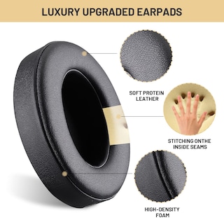 Foto 4 | Foto 4 | Almohadillas De Repuesto Wuneyea Para Beats Studio 2/3, Color Negro - Venta Internacional.