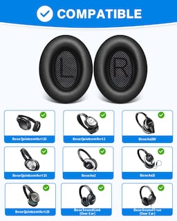 Foto 2 | Foto 2 | Almohadillas De Repuesto Para Bose Quiet Comfort 35 De Link Dream - Venta Internacional.