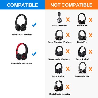Foto 2 | Foto 2 | Almohadillas De Repuesto Para Auriculares Inalámbricos Beats Solo 2/3 - Venta Internacional.