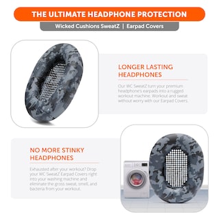 Foto 4 | Foto 4 | Funda Protectora Para Auriculares Wicked Cushions Para Sony Wh1000xm5 - Venta Internacional.