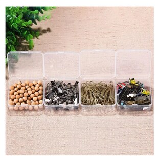 Foto 5 | Foto 5 | Organizador Caja Para Cuentas De Tornillo, 24 Pcs Transparente