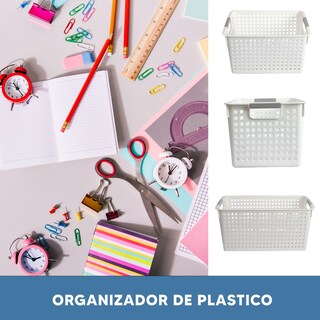 Foto 3 | Foto 3 | Set 2 Canastas De Almacenamiento Jauz Improvement Color Blanco (j0430)