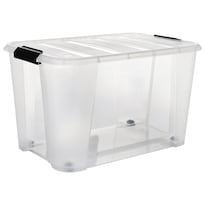 Caja De Almacenamiento De Plástico Semitransparente Con Capacidad De 32 L Ag Box