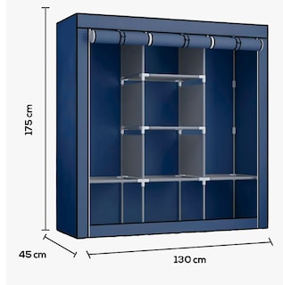 Foto 4 | Foto 4 | Closet Xtellar Armable Azul
