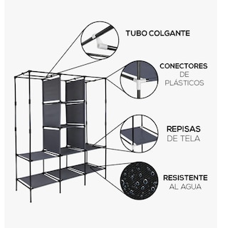 Foto 4 | Foto 4 | Closet Xtellar Armable Negro