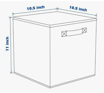 Foto 4 | Foto 4 | Cajas De Almacenamiento De Organizadora Tela Plegables/6pcs