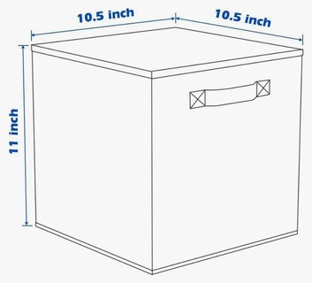 Foto 5 | Foto 5 | Cajas De Almacenamiento De Organizadora Tela Plegables/6pcs