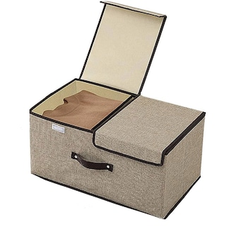 Foto 1 | Foto 1 | Caja Organizadora De Tela Con Division Closet Aleissi 701325 Beige