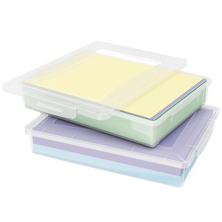 Foto 1 | Foto 1 | Caja De Almacenamiento Lifewit De Plástico Multiusos, Papel A4 Transparente - Venta Internacional.