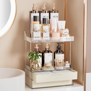 Foto 1 | Foto 1 | Organizador de Baño Delamu de 2 Niveles y 2 Cajones - Venta Internacional