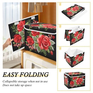 Foto 4 | Foto 4 | Cestas De Almacenamiento Senya Para Flores Plegables Con Tapas - Venta Internacional.
