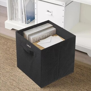 Foto 2 | Foto 2 | Caja De Almacenamiento De Ropa Plegable, Juego De 3 Lab.g Negro