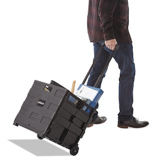 Foto 5 | Foto 5 | Caja De Almacenamiento Móvil Plegable Universal Negra De 18,25 X 15 X 18,25 A 39,37 Pulgadas - Venta Internacional.