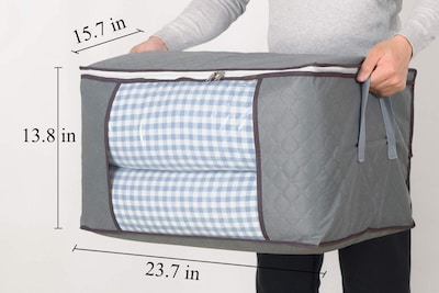 Foto 2 | Foto 2 | Cajas Organizadoras Gris 3 Piezas-Venta Internacional