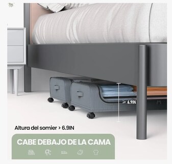 Foto 5 | Foto 5 | Caja De Almacenamiento Para Zapatos Debajo De Cama Bolsa 3pc