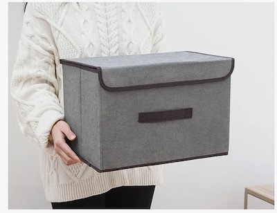 Foto 4 | Foto 4 | Caja de Almacenamiento de Tela con Tapas 6 Piezas