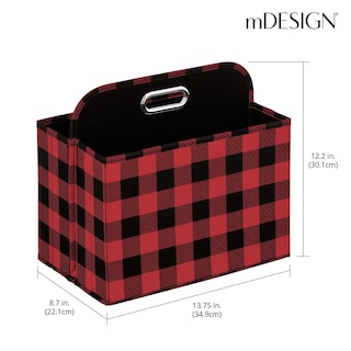 Foto 3 | Foto 3 | Caja De Almacenamiento Mdesign Holiday Para Envolver Regalos De Navidad - Venta Internacional.