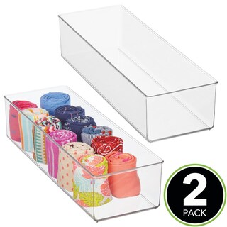 Foto 2 | Foto 2 | Caja Organizadora De Almacenamiento Mdesign Lumiere Collection Paquete De 2 - Venta Internacional.