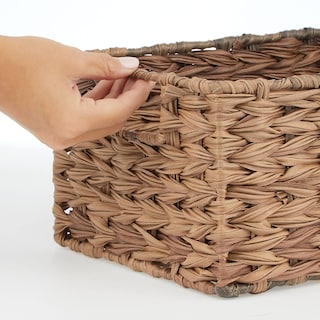 Foto 5 | Foto 5 | Cesta Organizadora De Almacenamiento Mdesign Woven Farmhouse Paquete De 3 - Venta Internacional.