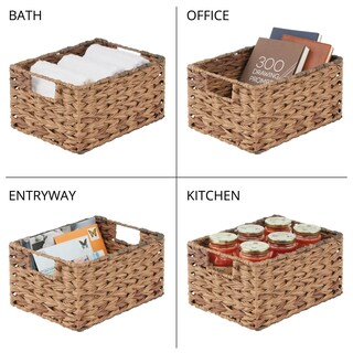 Foto 6 | Foto 6 | Cesta Organizadora De Almacenamiento Mdesign Woven Farmhouse Paquete De 3 - Venta Internacional.
