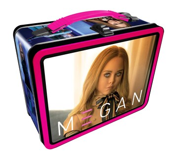 Foto 1 | Foto 1 | Caja De Almacenamiento Aquarius M3gan Fun Box De Lata Con Asa Y Tapa - Venta Internacional.