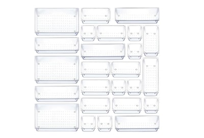 Foto 1 | Foto 1 | Contenedores Organizadores De Plástico Multiusos Kit De 25 Piezas