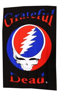 Foto 2 | Foto 2 | Tapiz De Pared Just Funky Con El Logotipo De La Calavera De Grateful Dead 152 X 229 Cm - Venta Internacional.
