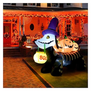 Foto 5 | Foto 5 | Inflable Halloween Perro Salchicha Embrujado Led 160 Cm