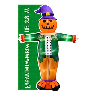 Foto 2 | Foto 2 | Inflable De Halloween Espantapájaros De 2.3m De Alto Decor\nAción Día De Muertos Scarecrow Inflatable Artego